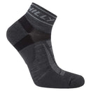 Hilly Grey Trail Quarter Med Socks