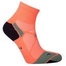 Hilly Orange Marathon Fresh Anklet Min Socks