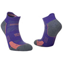 Hilly Purple Supreme Socklet Med Socks