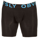 Obviously Black Everyman AnatoMAX Boxer Breif 6inch Leg