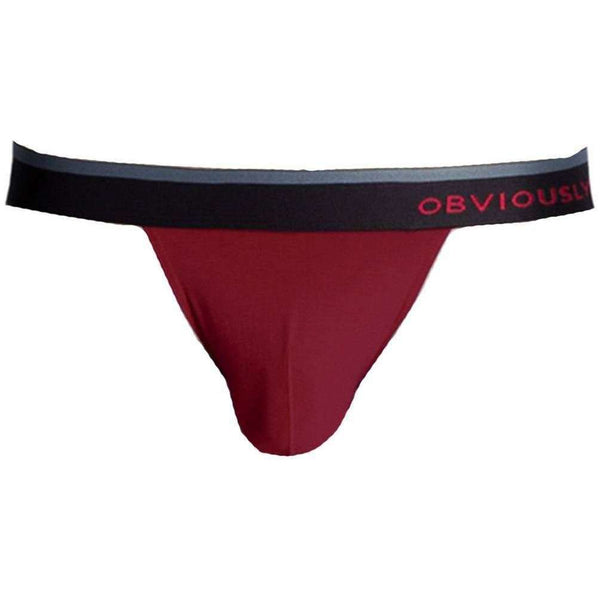 Obviously Burgundy PrimeMan AnatoMAX Bikini Brief
