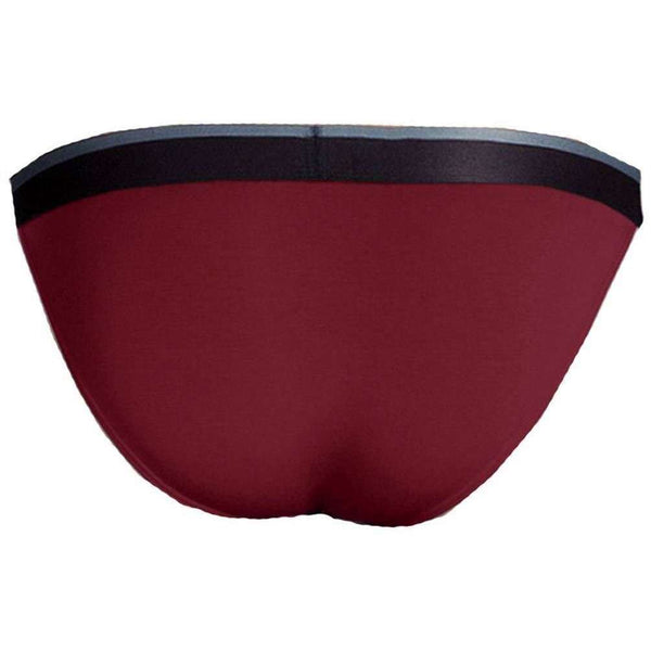 Obviously Burgundy PrimeMan AnatoMAX Bikini Brief