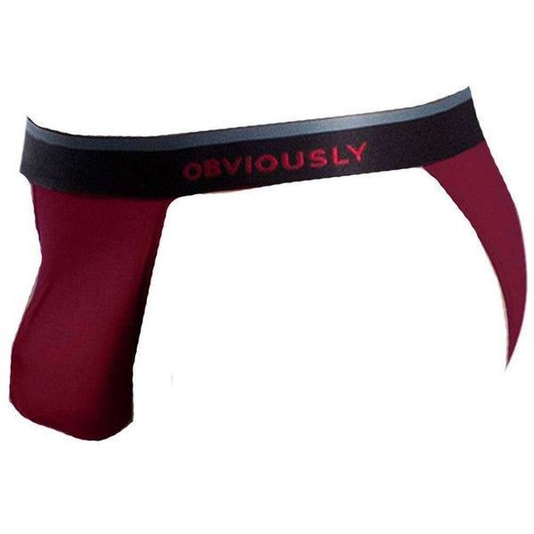 Obviously Burgundy PrimeMan AnatoMAX Bikini Brief