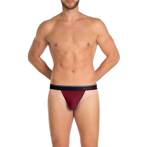 Obviously Burgundy PrimeMan AnatoMAX Bikini Brief