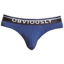 Obviously Navy Primeman AnatoMAX Hipster Brief