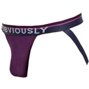 Obviously Purple PrimeMan AnatoMAX Jockstrap