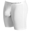 Obviously White Primeman AnatoMAX Boxer Brief 6inch Leg