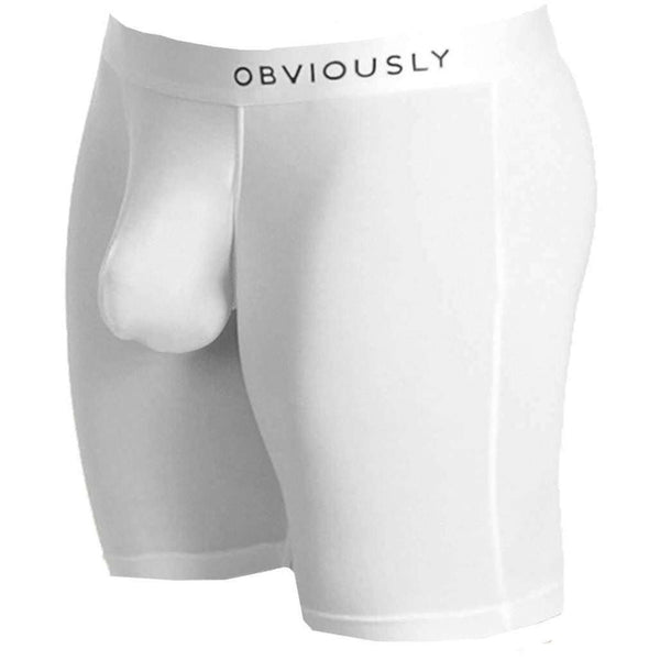 Obviously White Primeman AnatoMAX Boxer Brief 6inch Leg