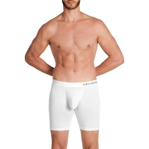 Obviously White Primeman AnatoMAX Boxer Brief 6inch Leg