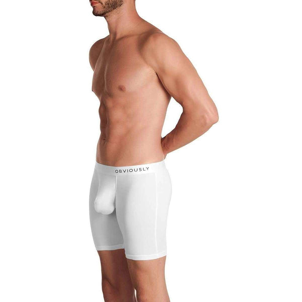 Obviously White Primeman AnatoMAX Boxer Brief 6inch Leg