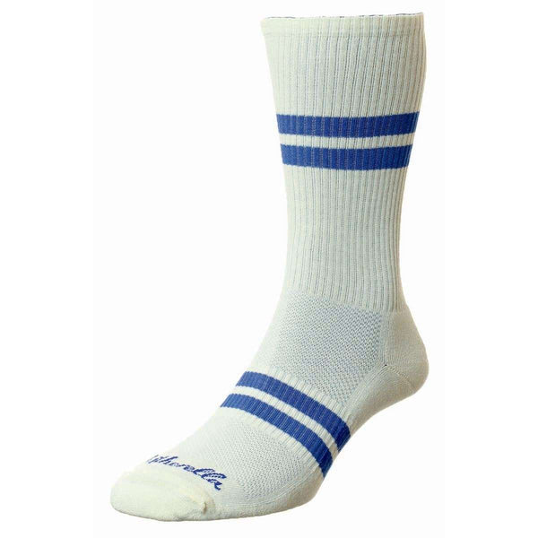 Pantherella Cream Spirit Egyptian Cotton Sports Socks