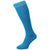 Pantherella Turquoise Danvers Rib Cotton Lisle Over the Calf Socks