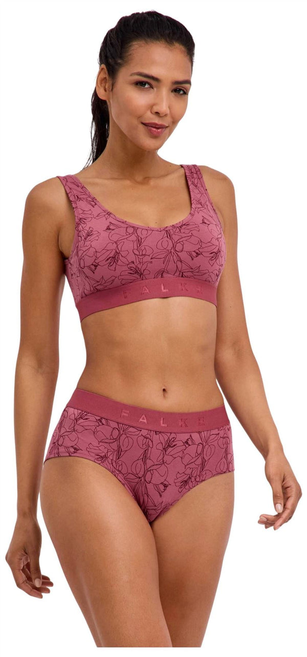 Falke Red Daily Comfort Print 2-Pack Bustier Bralette