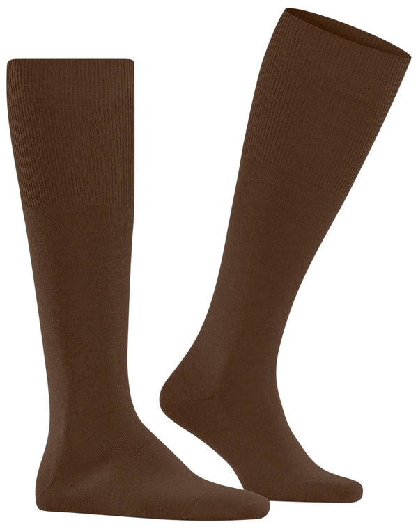 Falke Brown Airport Knee High Socks
