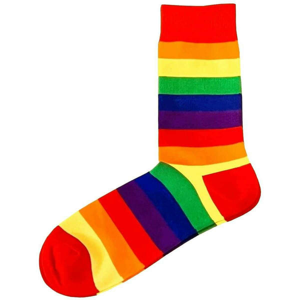 bassin-and-brown-red-politt-hooped-stripe-socks-35059770