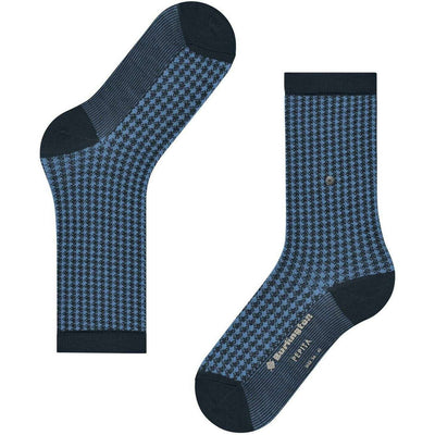 burlington-blue-pepita-socks-34597037