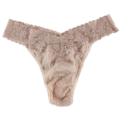 Hanky Panky Black Signature Lace 3 Pack Original Rise Thong