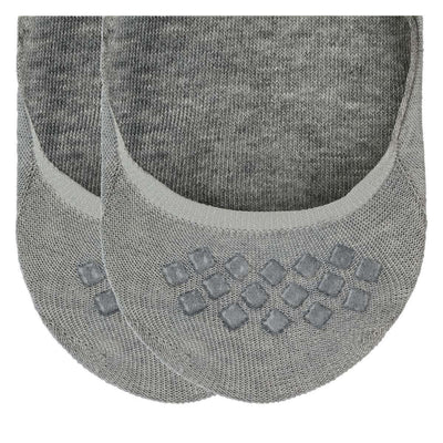 Burlington Grey Everyday Invisible 2 Pack Socks