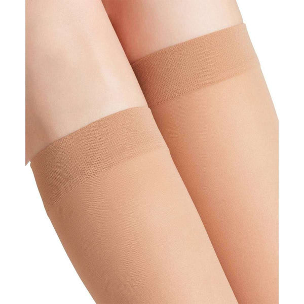 Falke Beige Energize 30 Denier Knee-High Socks