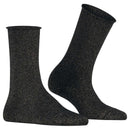 Falke Black Shiny Socks