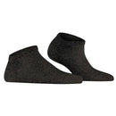 Falke Black Shiny Sneaker Socks