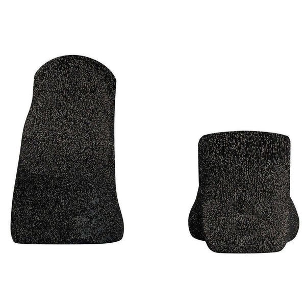 Falke Black Shiny Sneaker Socks
