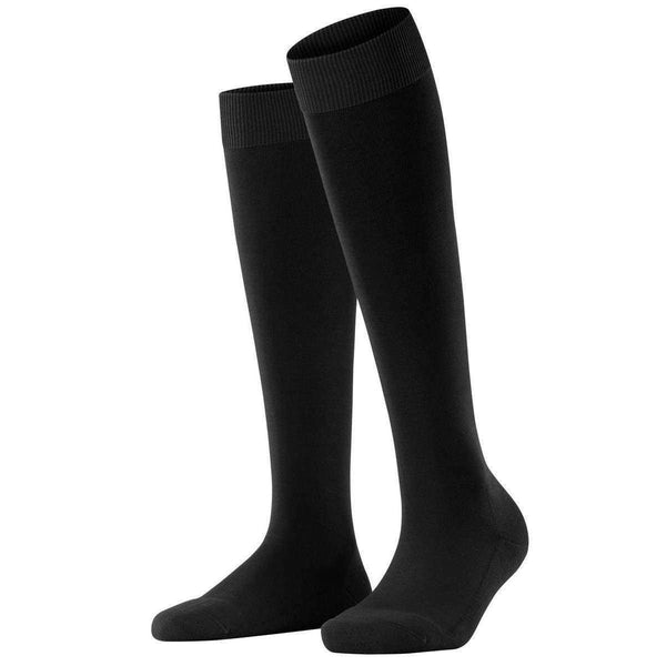 Falke Black Climawool Knee High Socks