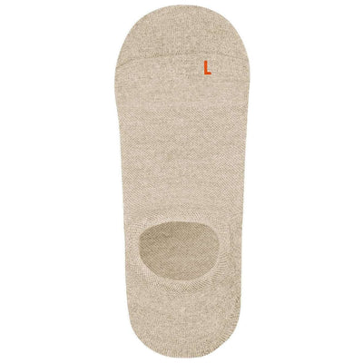Falke Beige Keep Warm No Show Socks