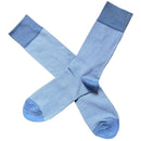 Bassin and Brown Blue Thin Stripe Socks