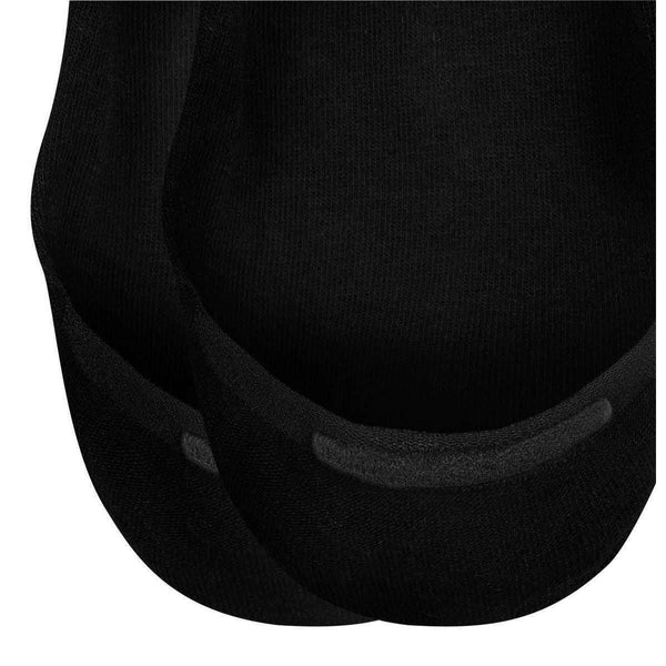Esprit Black Solid Low 2 Pack No Show Socks