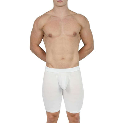 Obviously White EliteMan Boxer Brief 9inch Leg