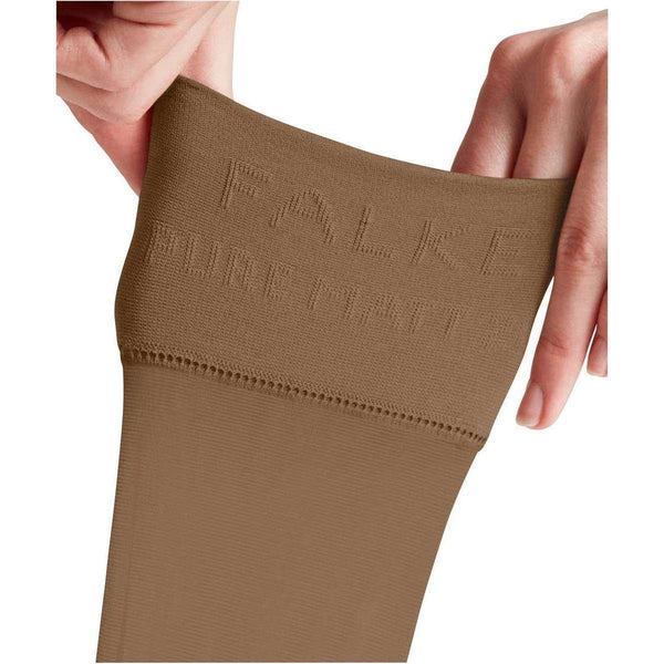 Falke Beige Pure Matt 20 Denier Knee High Stockings