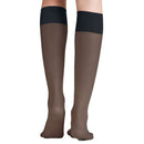 Falke Navy Pure Matt 20 Denier Knee High Stockings