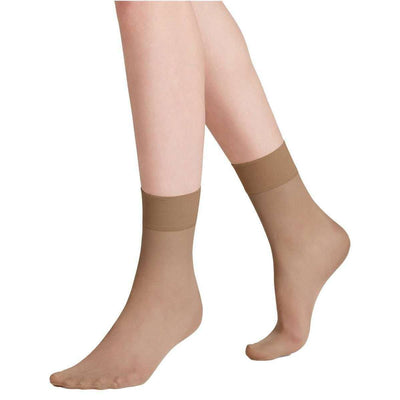 Falke Tan Pure Matt 20 Denier Anklets