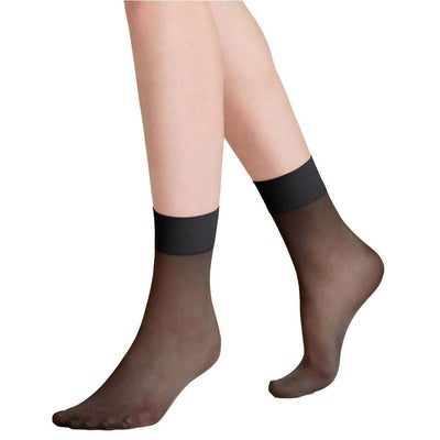 Falke Black Pure Matt 20 Denier Anklets