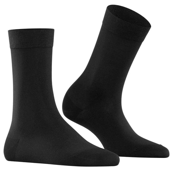 Falke Black Cotton Touch Socks