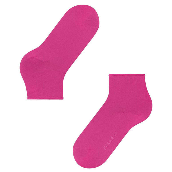 Falke Pink Cotton Touch Short Socks