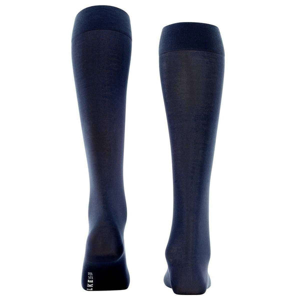 Falke Navy Cotton Touch Knee High Socks