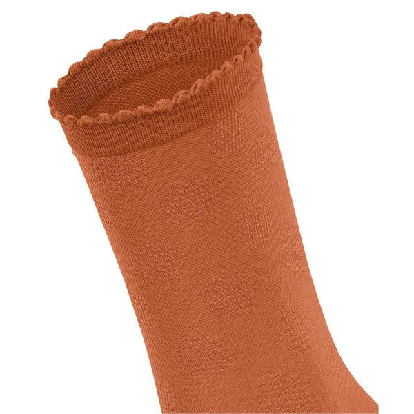 Falke Orange Bold Dot Socks