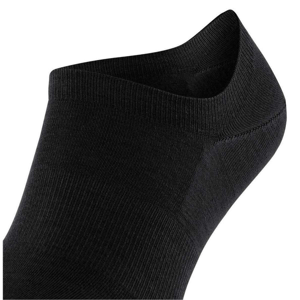 Falke Black Climawool No Show Socks