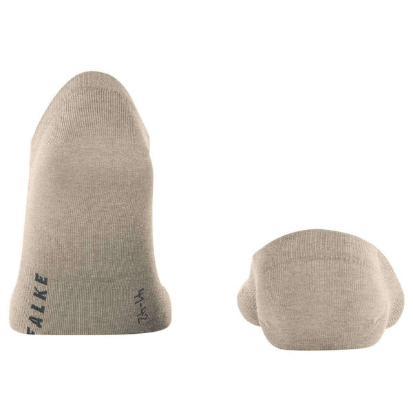 Falke Beige Climawool No Show Socks