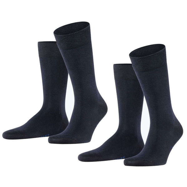 Falke Navy Happy 2 Pack Socks