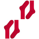 Falke Red Happy 2 Pack Socks