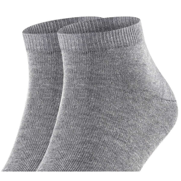 Falke Grey Happy 2 Pack Sneaker Socks