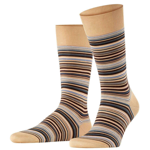 Falke Beige Microblock Socks