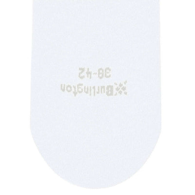 Burlington White Athleisure No Show Socks
