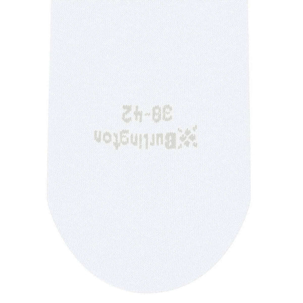 Burlington White Athleisure No Show Socks