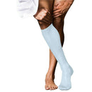 Falke Blue No 9 Pure Fil d´Écosse Knee High Socks
