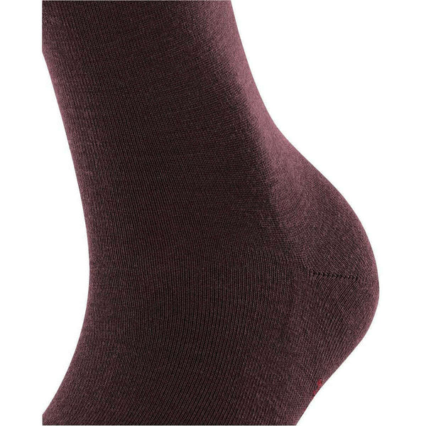 Falke Burgundy Softmerino Socks