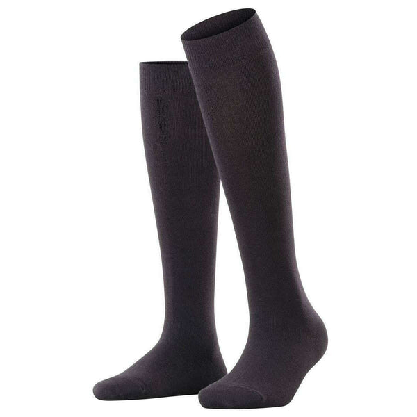 Esprit Black Basic Pure Knee High Socks